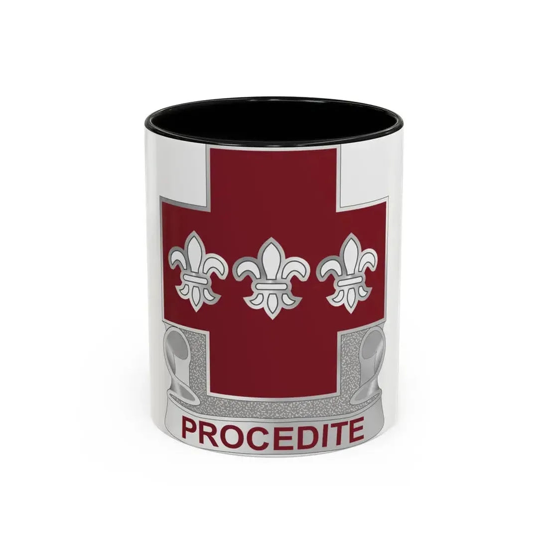 3 Evacuation Hospital (U.S. Army) Accent Coffee Mug 11oz Black - Go Mug Yourself