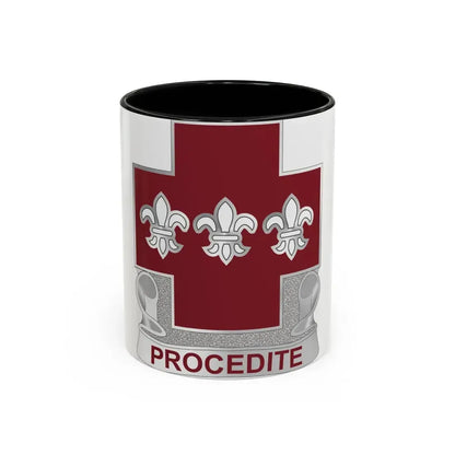 3 Evacuation Hospital (U.S. Army) Accent Coffee Mug 11oz Black - Go Mug Yourself