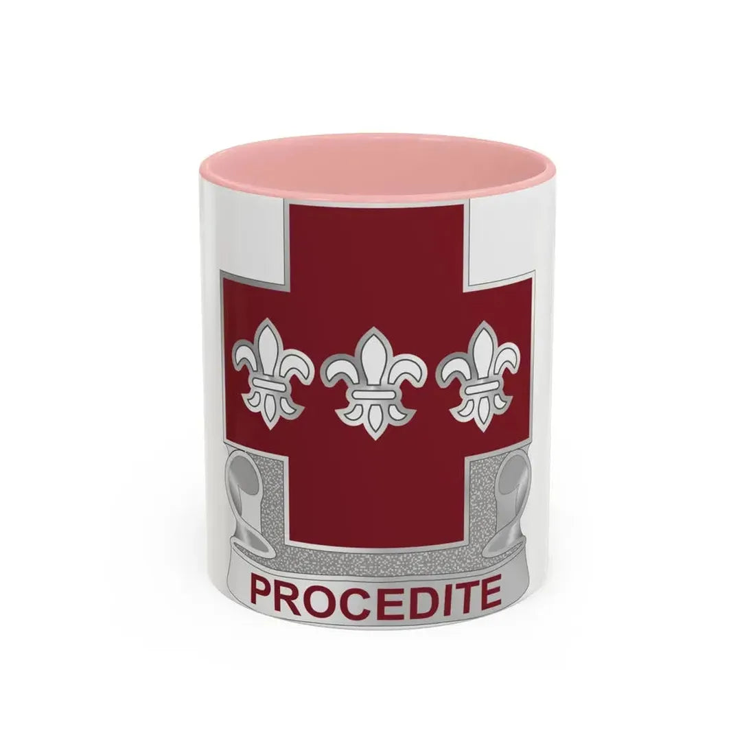 3 Evacuation Hospital (U.S. Army) Accent Coffee Mug 11oz Pink - Go Mug Yourself