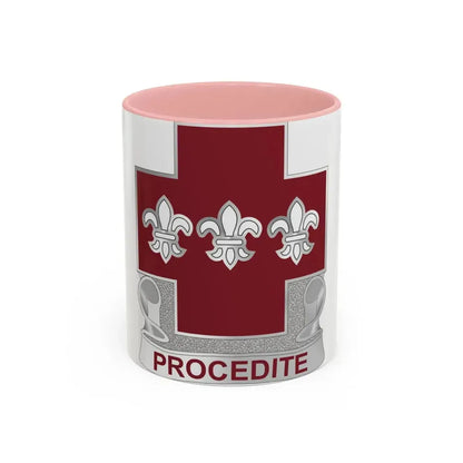 3 Evacuation Hospital (U.S. Army) Accent Coffee Mug 11oz Pink - Go Mug Yourself