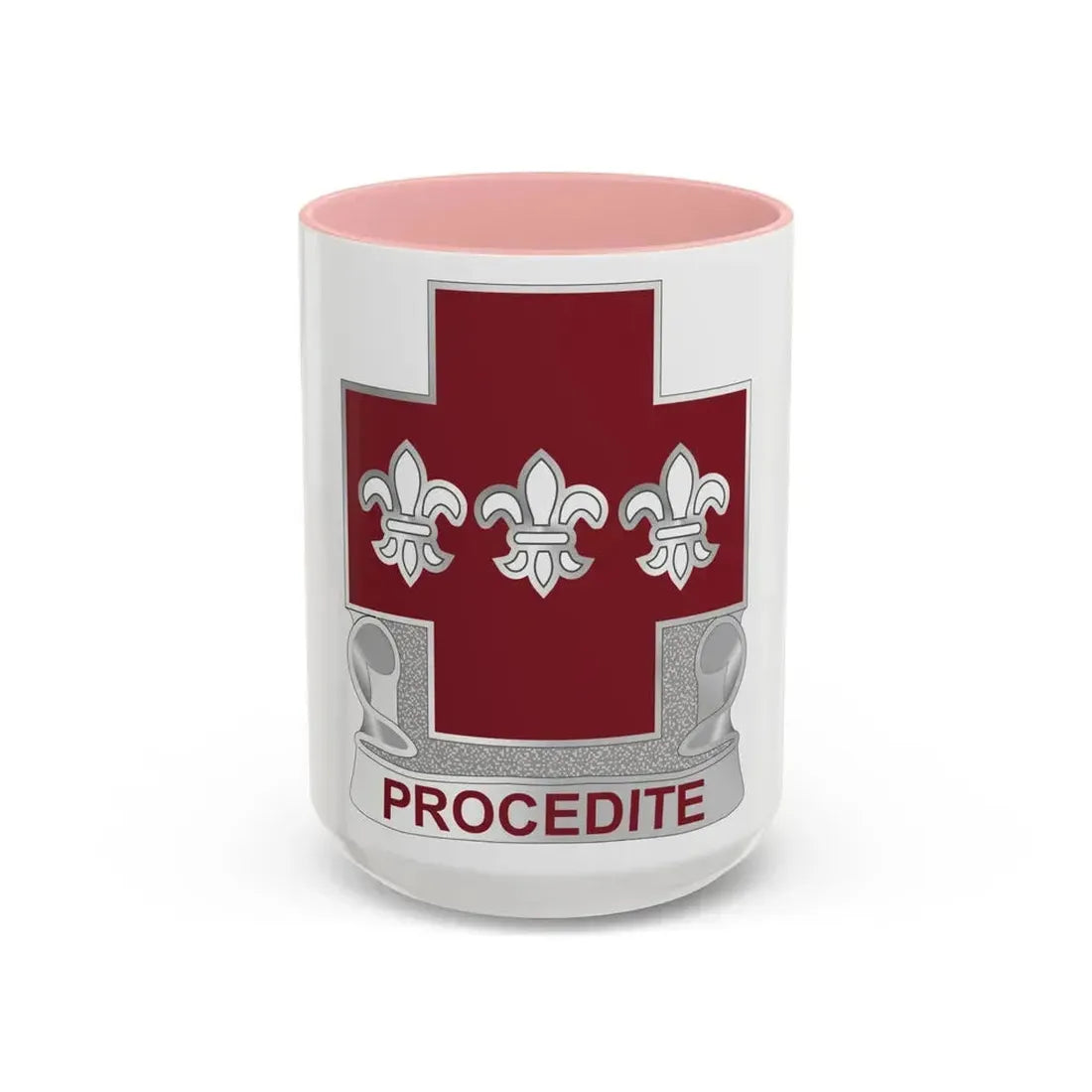 3 Evacuation Hospital (U.S. Army) Accent Coffee Mug 15oz Pink - Go Mug Yourself