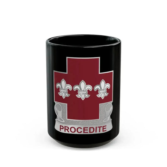 3 Evacuation Hospital (U.S. Army) Black Coffee Mug 15oz - Go Mug Yourself