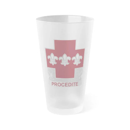 3 Evacuation Hospital (U.S. Army) Frosted Pint Glass 16oz Default Title - Go Mug Yourself