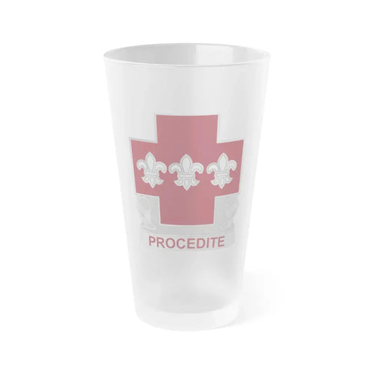 3 Evacuation Hospital (U.S. Army) Frosted Pint Glass 16oz Default Title - Go Mug Yourself