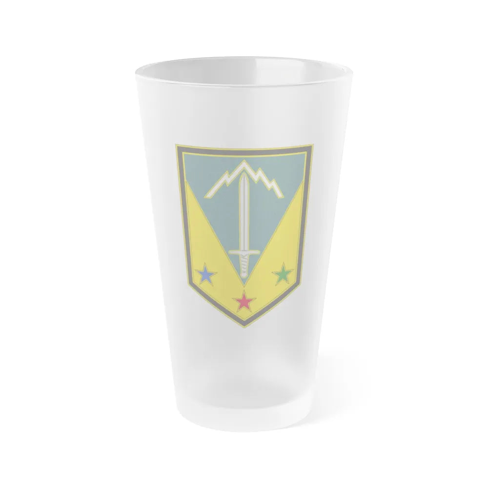 3 Maneuver Enhancement Brigade (U.S. Army) Frosted Pint Glass 16oz-Go Mug Yourself