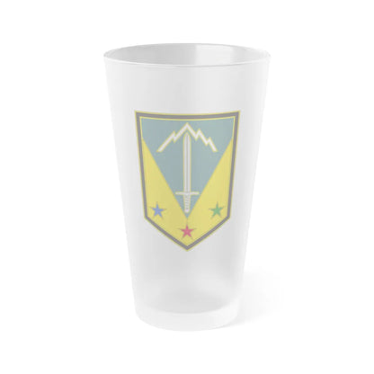 3 Maneuver Enhancement Brigade (U.S. Army) Frosted Pint Glass 16oz-Go Mug Yourself