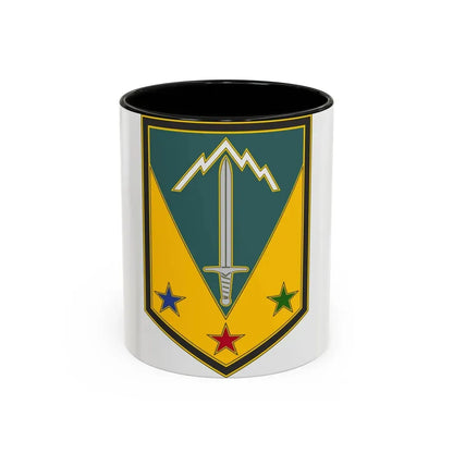 3 Maneuver Enhancement Brigade (U.S. Army) Accent Coffee Mug 11oz Black - Go Mug Yourself