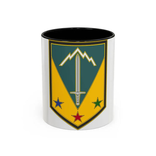3 Maneuver Enhancement Brigade (U.S. Army) Accent Coffee Mug 11oz Black - Go Mug Yourself