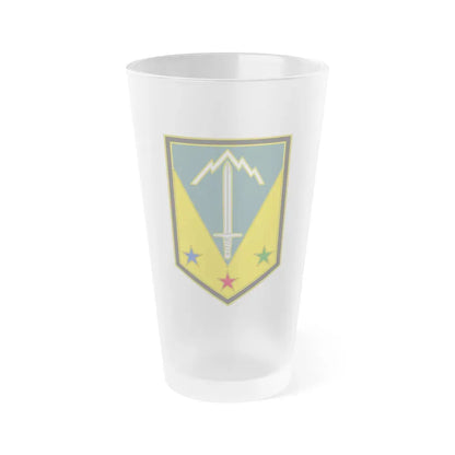 3 Maneuver Enhancement Brigade (U.S. Army) Frosted Pint Glass 16oz Default Title - Go Mug Yourself