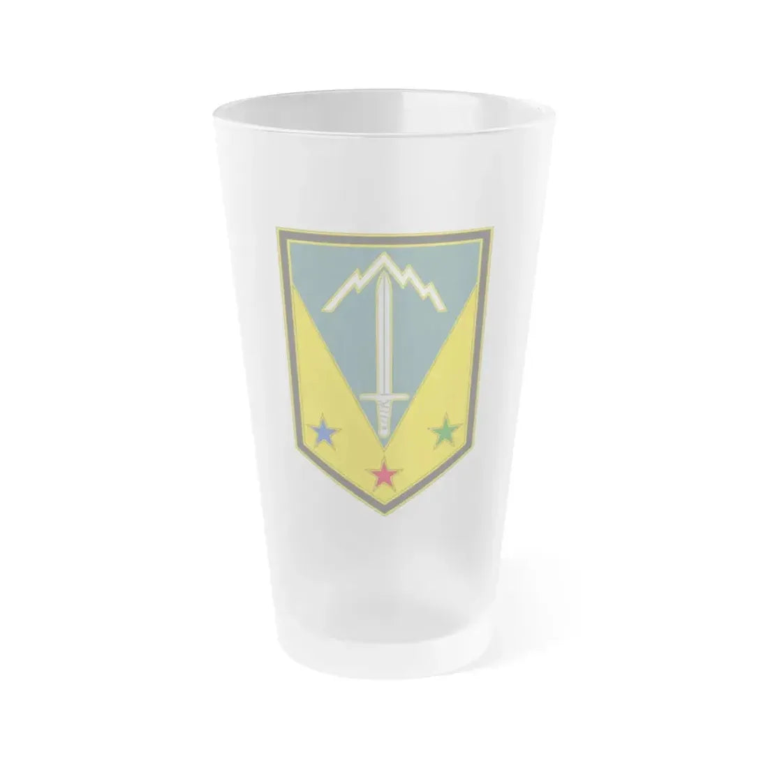 3 Maneuver Enhancement Brigade (U.S. Army) Frosted Pint Glass 16oz Default Title - Go Mug Yourself