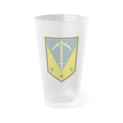 3 Maneuver Enhancement Brigade (U.S. Army) Frosted Pint Glass 16oz Default Title - Go Mug Yourself