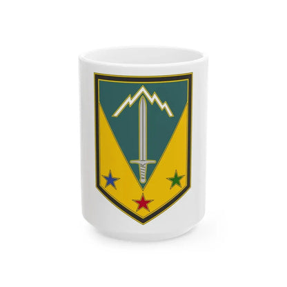 3 Maneuver Enhancement Brigade (U.S. Army) White Coffee Mug 15oz - Go Mug Yourself