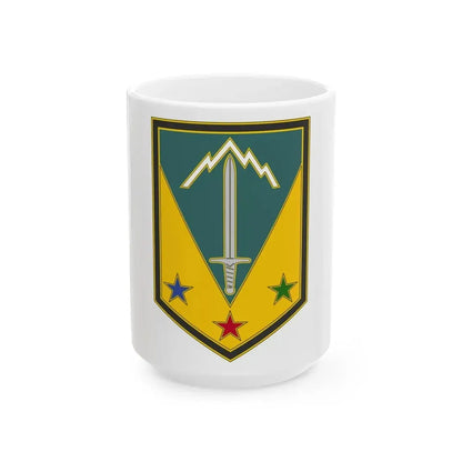 3 Maneuver Enhancement Brigade (U.S. Army) White Coffee Mug 15oz - Go Mug Yourself