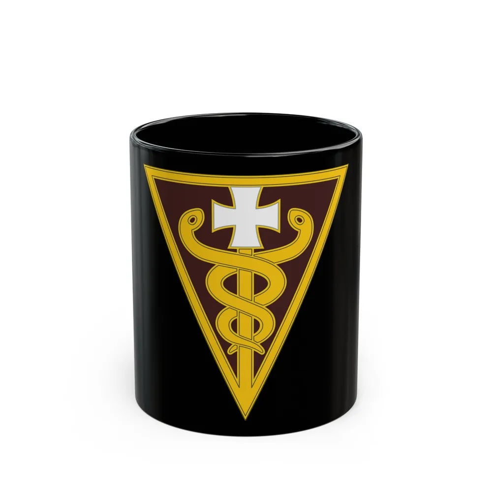 3 Medical Command (U.S. Army) Black Coffee Mug-11oz-Go Mug Yourself