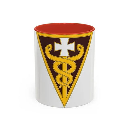 3 Medical Command (U.S. Army) Accent Coffee Mug 11oz Red - Go Mug Yourself