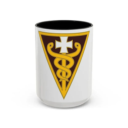 3 Medical Command (U.S. Army) Accent Coffee Mug 15oz Black - Go Mug Yourself