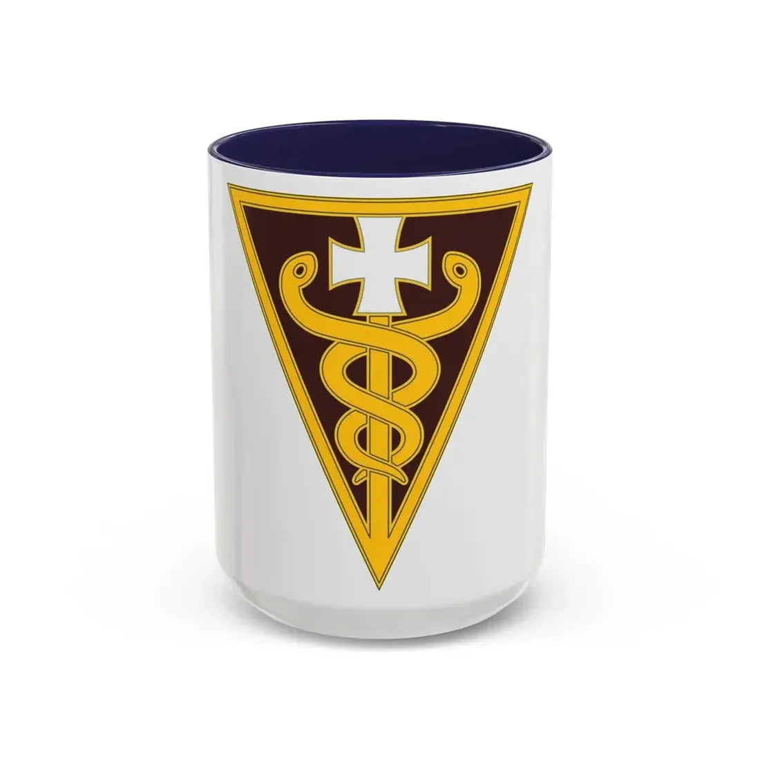 3 Medical Command (U.S. Army) Accent Coffee Mug 15oz Navy - Go Mug Yourself