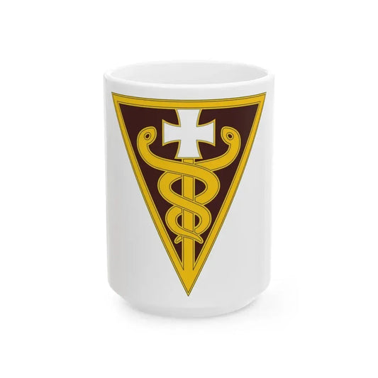 3 Medical Command (U.S. Army) White Coffee Mug 15oz - Go Mug Yourself