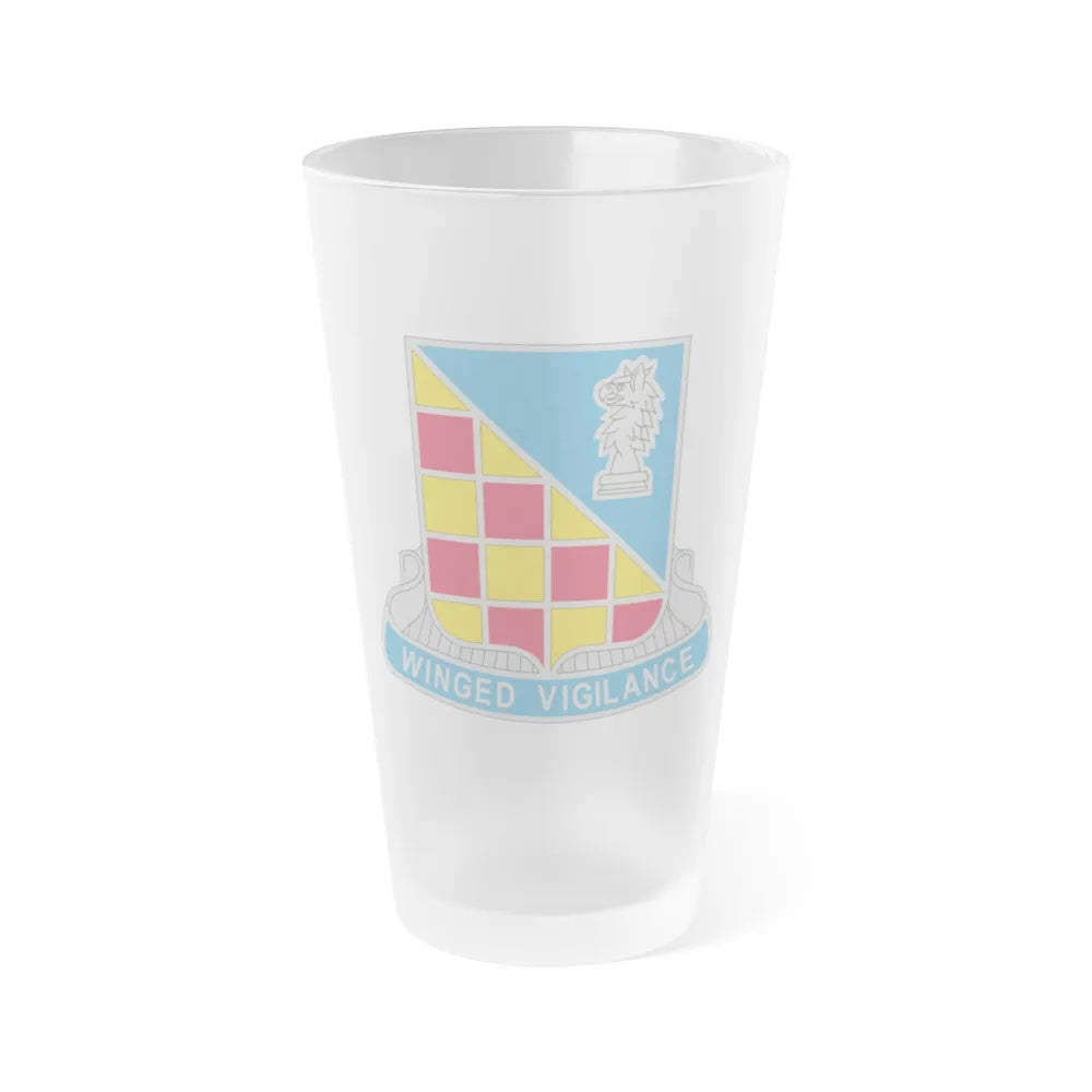 3 Military Intelligence Battalion (U.S. Army) Frosted Pint Glass 16oz-Go Mug Yourself