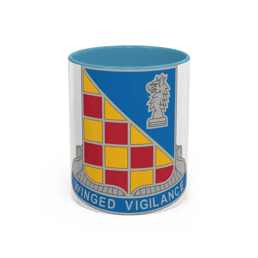 3 Military Intelligence Battalion (U.S. Army) Accent Coffee Mug 11oz Light Blue - Go Mug Yourself