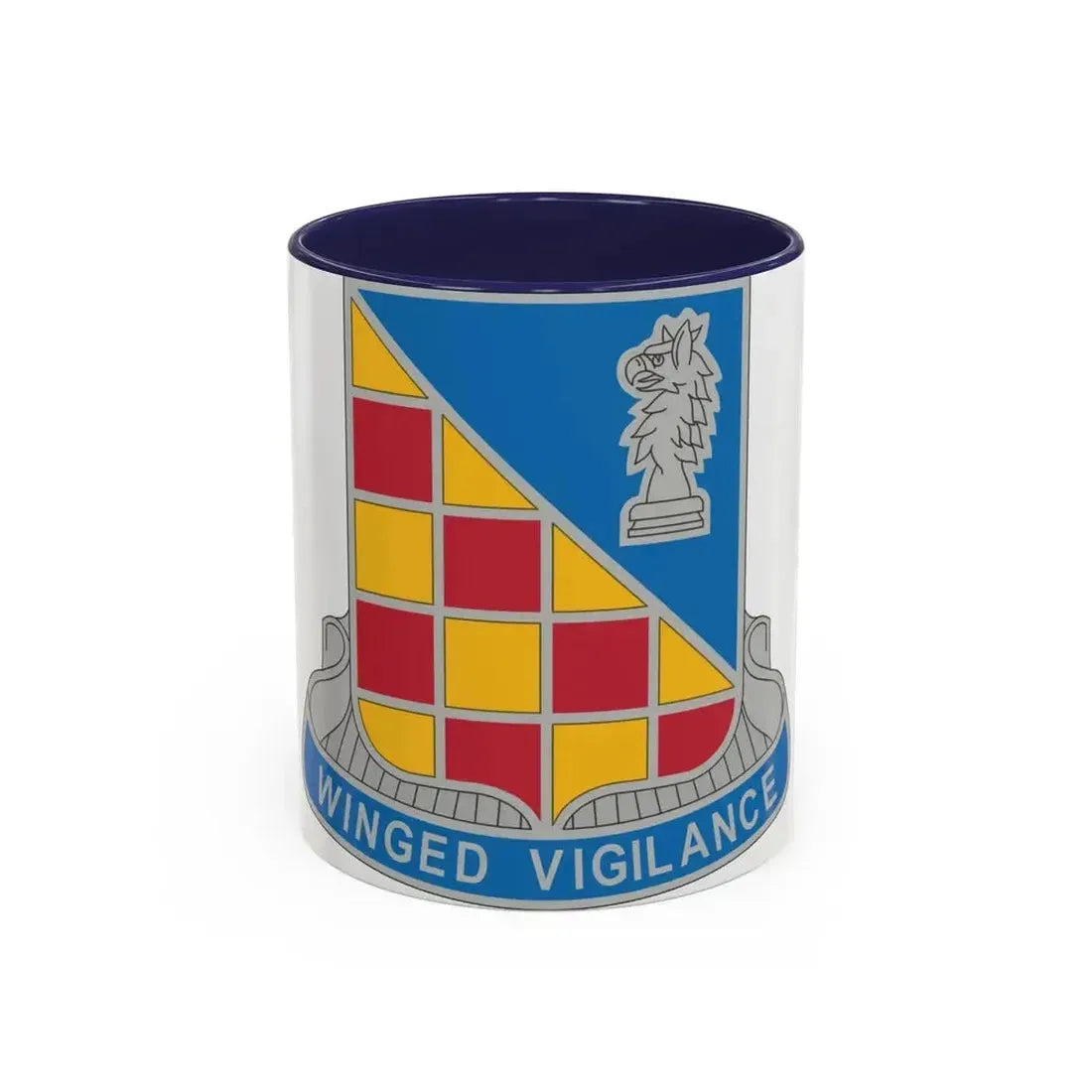 3 Military Intelligence Battalion (U.S. Army) Accent Coffee Mug 11oz Navy - Go Mug Yourself