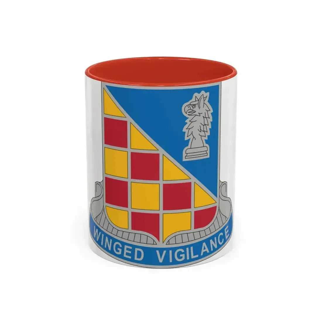 3 Military Intelligence Battalion (U.S. Army) Accent Coffee Mug 11oz Red - Go Mug Yourself