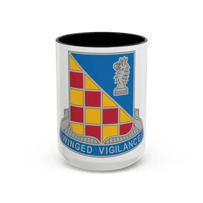 3 Military Intelligence Battalion (U.S. Army) Accent Coffee Mug 15oz Black - Go Mug Yourself