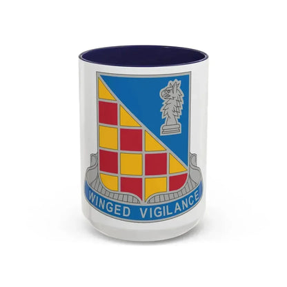 3 Military Intelligence Battalion (U.S. Army) Accent Coffee Mug 15oz Navy - Go Mug Yourself