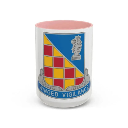3 Military Intelligence Battalion (U.S. Army) Accent Coffee Mug 15oz Pink - Go Mug Yourself
