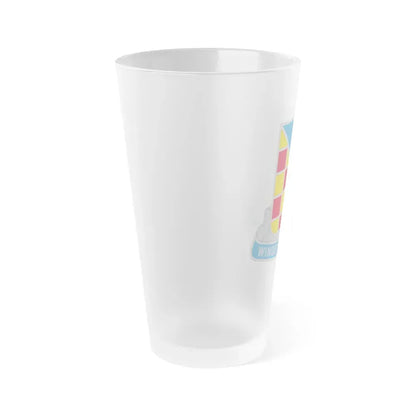 3 Military Intelligence Battalion (U.S. Army) Frosted Pint Glass 16oz - Go Mug Yourself