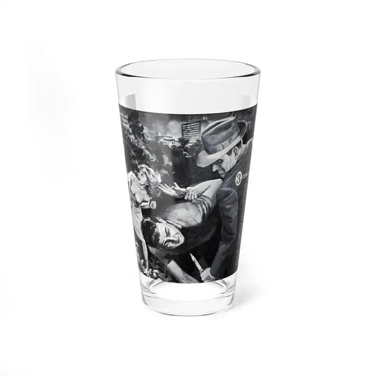 3 On A Date, Jaguar magazine No. 01, 1961 (Magazine Illustration) Pint Glass 16oz 16oz - Go Mug Yourself