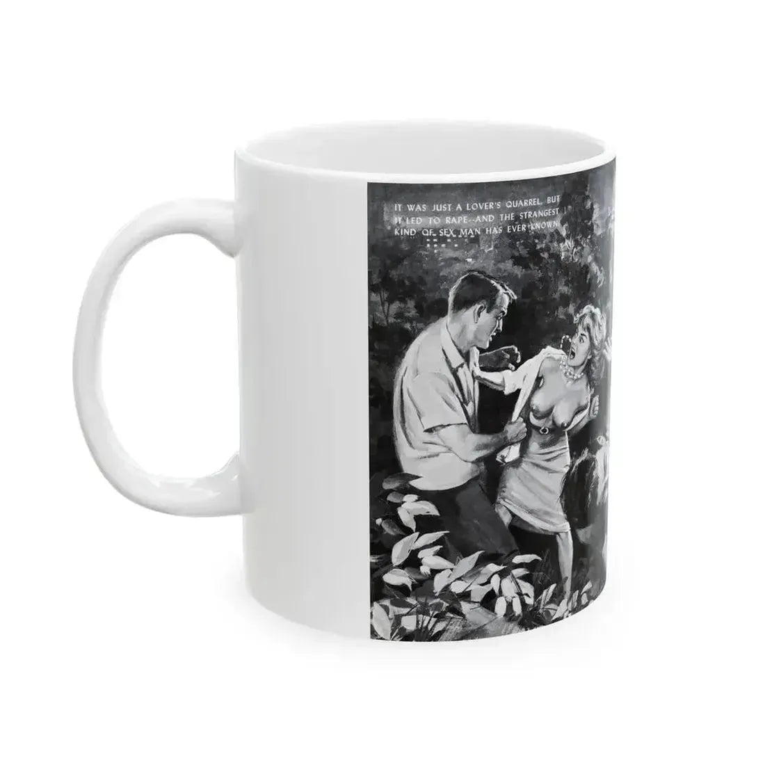 3 On A Date, Jaguar magazine No. 01, 1961 - White Coffee Mug - Go Mug Yourself