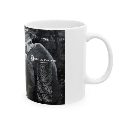 3 On A Date, Jaguar magazine No. 01, 1961 - White Coffee Mug - Go Mug Yourself