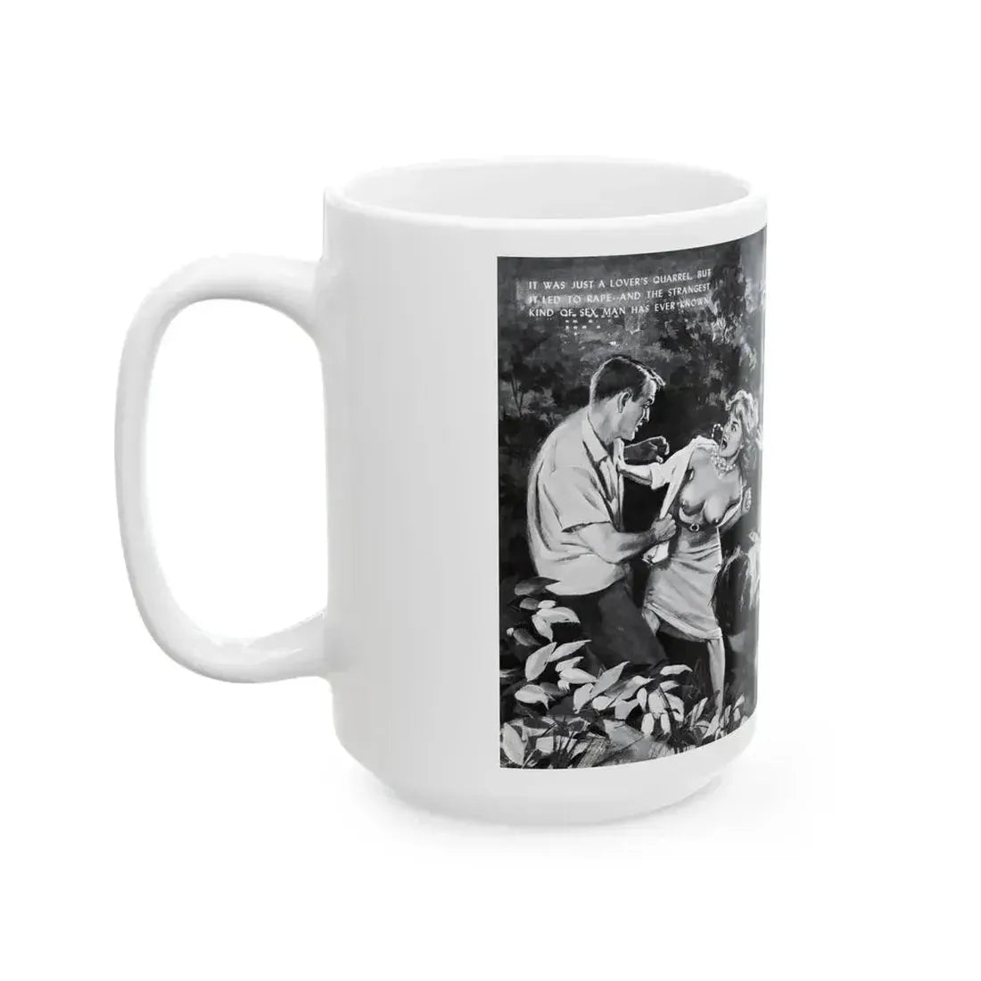 3 On A Date, Jaguar magazine No. 01, 1961 - White Coffee Mug - Go Mug Yourself