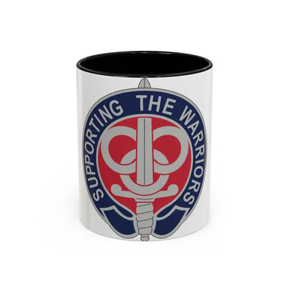 3 Personnel Command 2 (U.S. Army) Accent Coffee Mug 11oz Black - Go Mug Yourself
