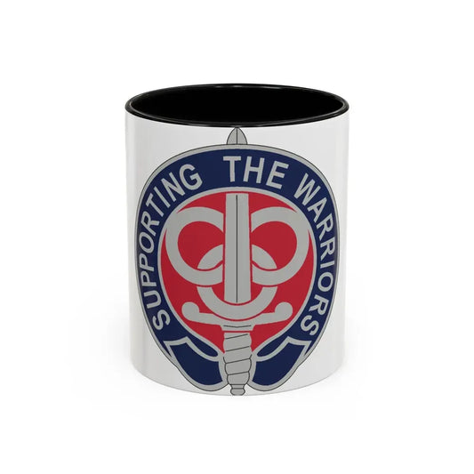 3 Personnel Command 2 (U.S. Army) Accent Coffee Mug 11oz Black - Go Mug Yourself