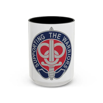 3 Personnel Command 2 (U.S. Army) Accent Coffee Mug 15oz Black - Go Mug Yourself