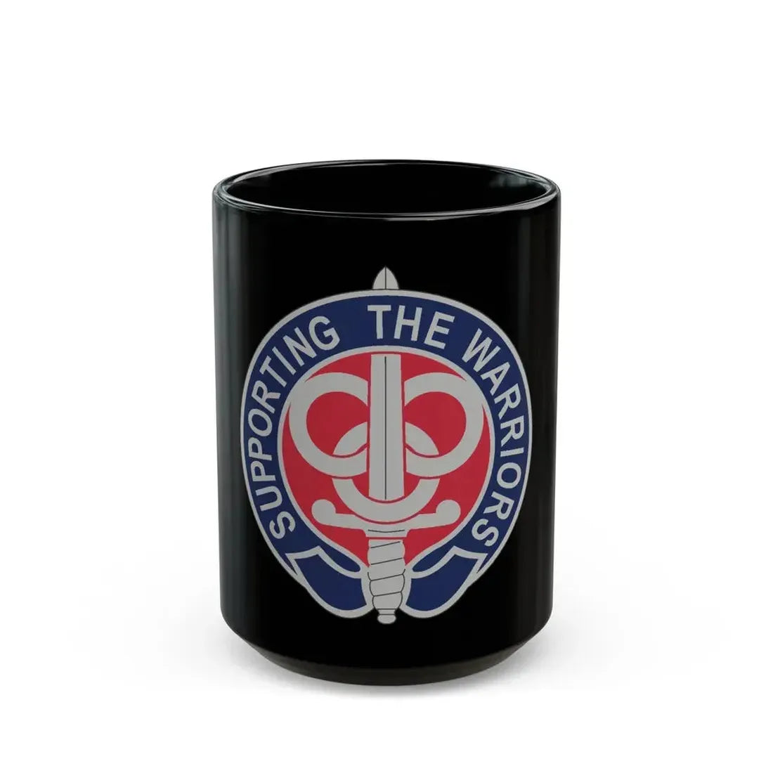 3 Personnel Command 2 (U.S. Army) Black Coffee Mug 15oz - Go Mug Yourself