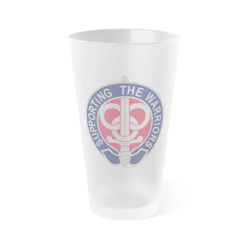 3 Personnel Command 2 (U.S. Army) Frosted Pint Glass 16oz Default Title - Go Mug Yourself