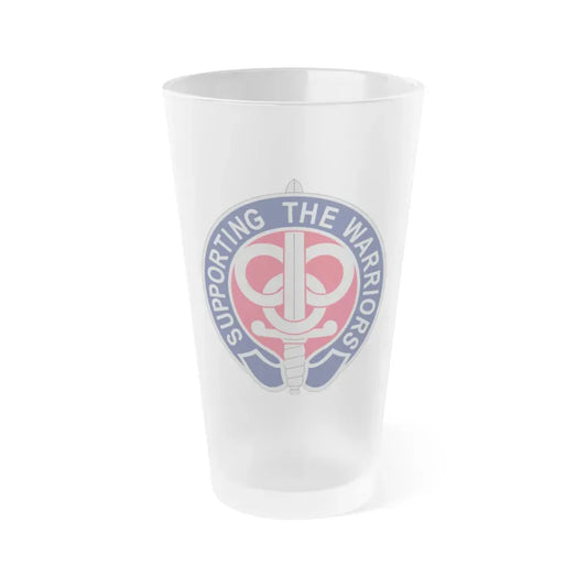 3 Personnel Command 2 (U.S. Army) Frosted Pint Glass 16oz Default Title - Go Mug Yourself