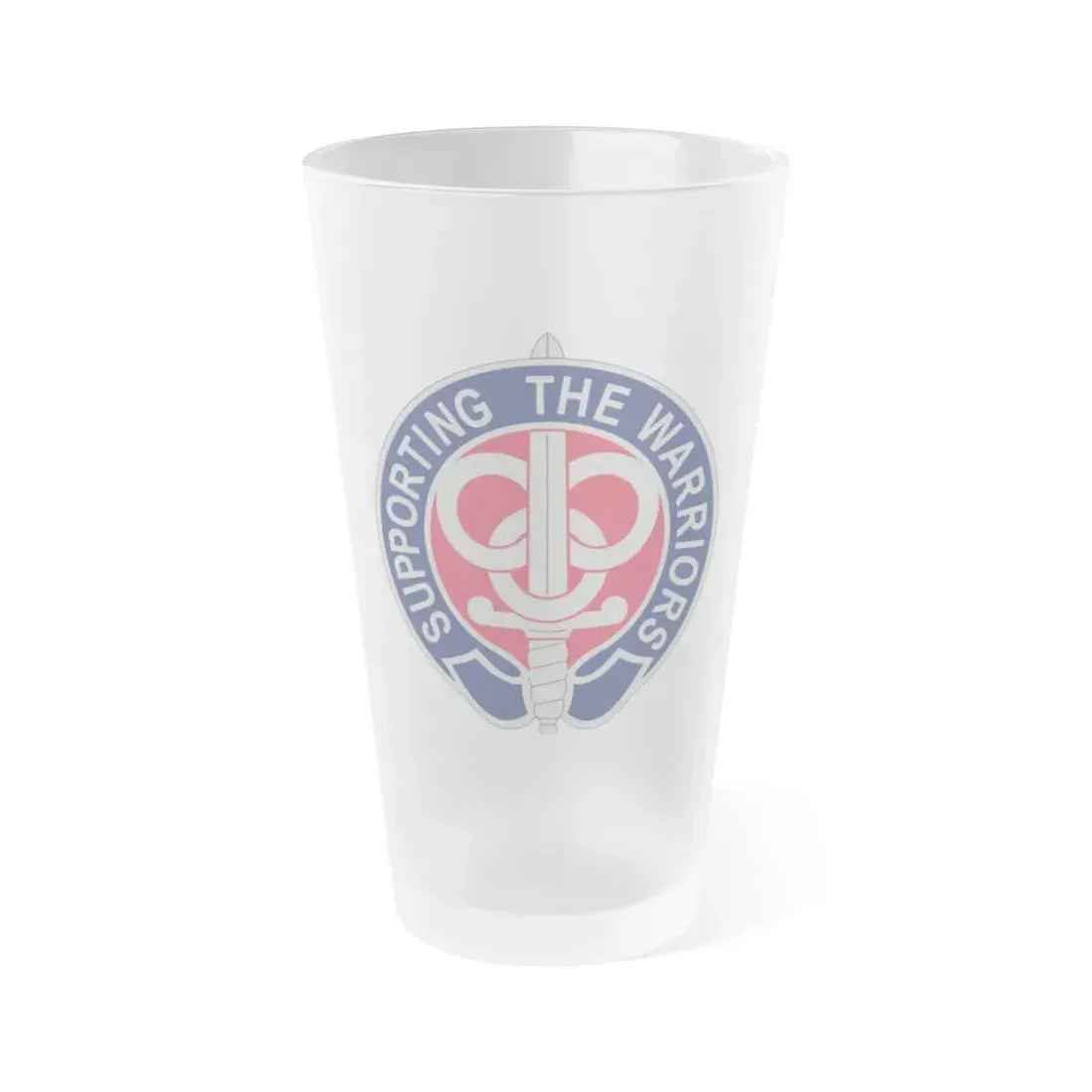 3 Personnel Command 2 (U.S. Army) Frosted Pint Glass 16oz Default Title - Go Mug Yourself