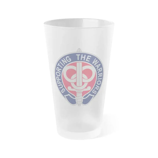 3 Personnel Command 2 (U.S. Army) Frosted Pint Glass 16oz Default Title - Go Mug Yourself