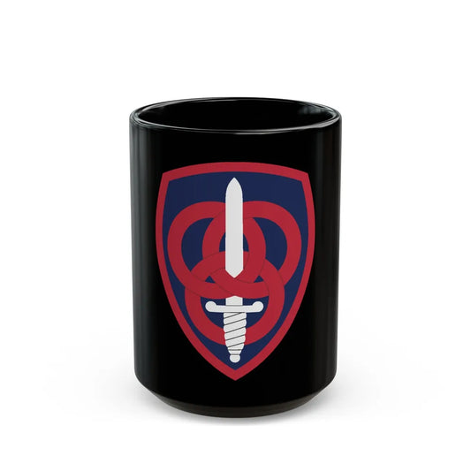 3 Personnel Command (U.S. Army) Black Coffee Mug-15oz-Go Mug Yourself