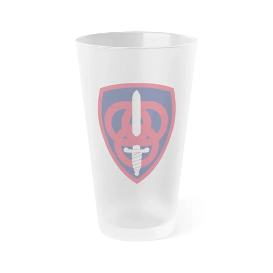 3 Personnel Command (U.S. Army) Frosted Pint Glass 16oz Default Title - Go Mug Yourself