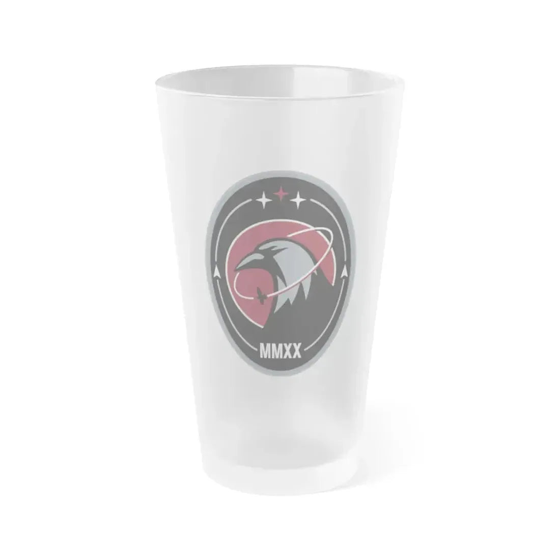 3 Space Operations Squadron (U.S. Space Force) Frosted Pint Glass 16oz Default Title - Go Mug Yourself