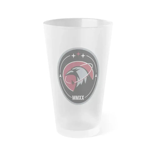 3 Space Operations Squadron (U.S. Space Force) Frosted Pint Glass 16oz Default Title - Go Mug Yourself