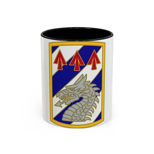 3 Sustainment Brigade (U.S. Army) Accent Coffee Mug 11oz Black - Go Mug Yourself
