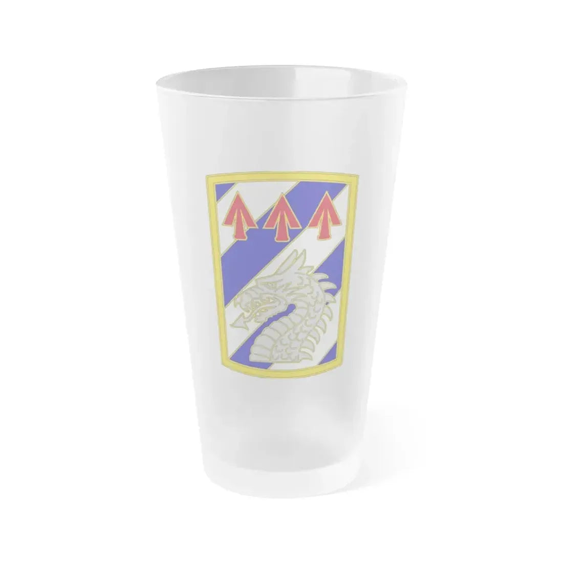 3 Sustainment Brigade (U.S. Army) Frosted Pint Glass 16oz Default Title - Go Mug Yourself