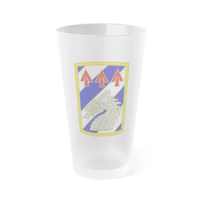 3 Sustainment Brigade (U.S. Army) Frosted Pint Glass 16oz Default Title - Go Mug Yourself