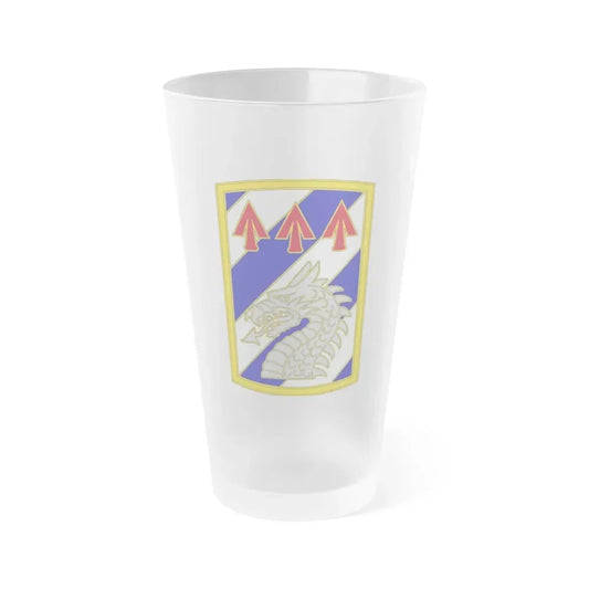 3 Sustainment Brigade (U.S. Army) Frosted Pint Glass 16oz Default Title - Go Mug Yourself
